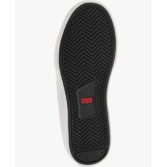 New! Size: 6 Women | Levi's Unisex Naya M Zebra Sneaker | Black & White - Picture 7 of 13